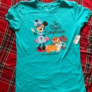 NWT Minnie. the Royal Companion, Welsh Corgi  UK Pavilion Epcot Youth XL